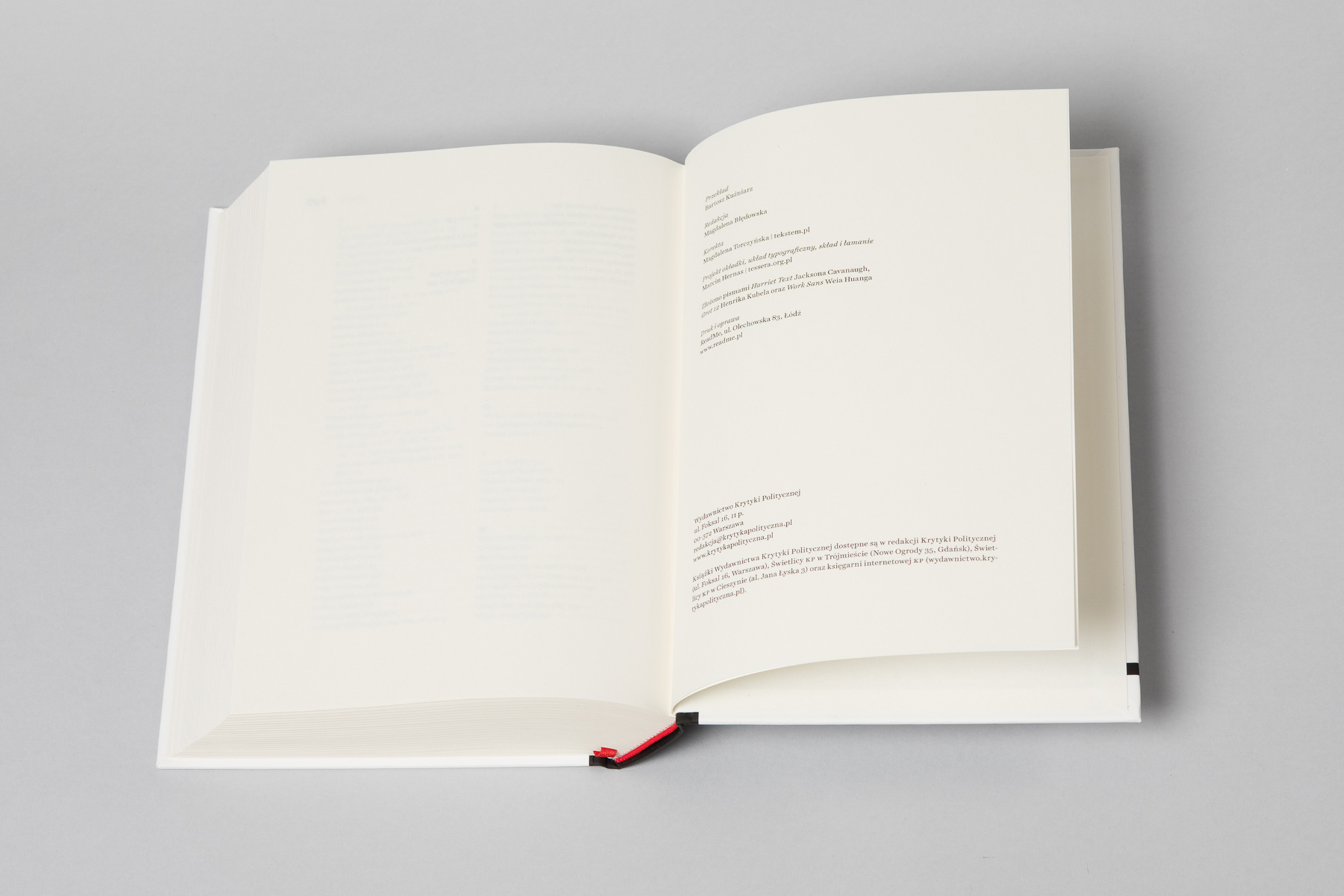 Tessera | Maricn Hernas – typografia i grafika, dtp. Fot. Basia Budniak